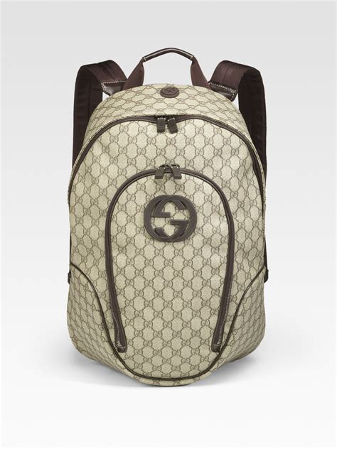 gucci backpack men used|More.